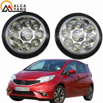 

1 SET (Left + right) Car Styling Front LED Fog Lamps Fog Lights 26150-8990B For Nissan Tiida Juke Patrol 3 Y62 2006-2015