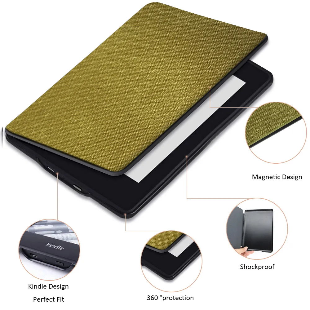 Магнитный умный чехол для Amazon New Kindle Paperwhite, выпущенный чехол funda для Kindle Paperwhite 4 10th Generation Case