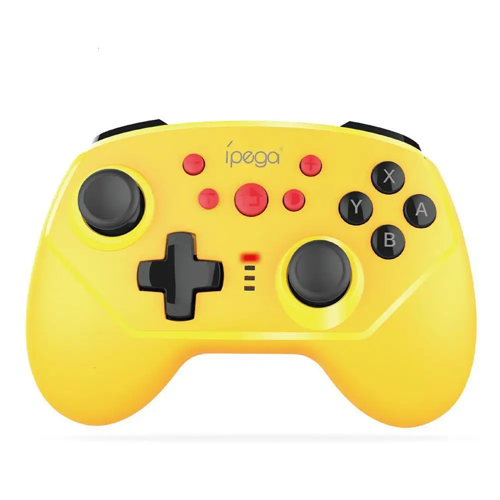 Yellow IPEGA PG-9162 беспроводной проводной переключатель геймпад контроллер джойстика пульт дистанционного управления для консоли переключателя джойстик - Цвет: Yellow