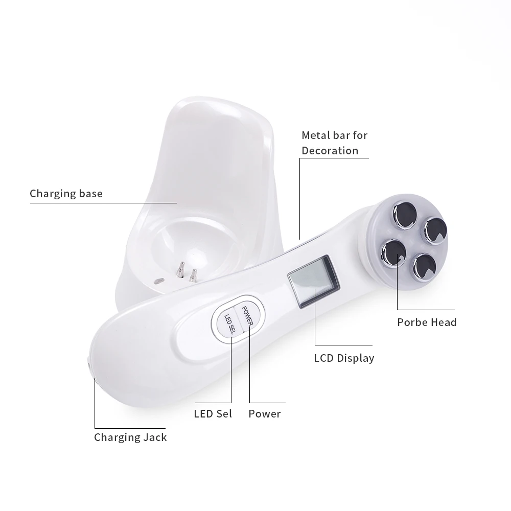 VIP Dropshipping Facial Massager For Face Lift Microcurrent Roller Massager Facial Microcurrent Dev