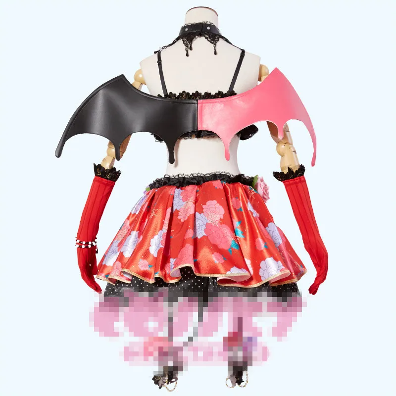 Аниме Love live Ayase Eli Little пробужденный дьявол Маскарад с костюмами для косплея карнавальное платье для косплея B