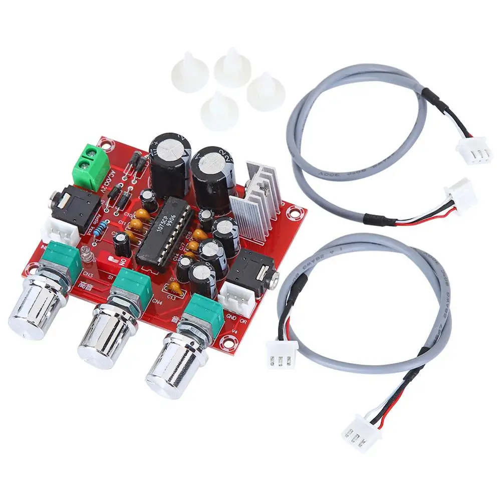 Цифровой аудиопроцессор привод предварительный усилитель AC/DC 12 В R1075 Tone Board BBE