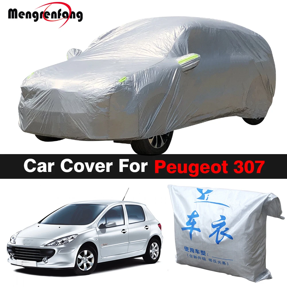 Antigel de protection UV semi-garage étanche pour Peugeot 307 5 portes