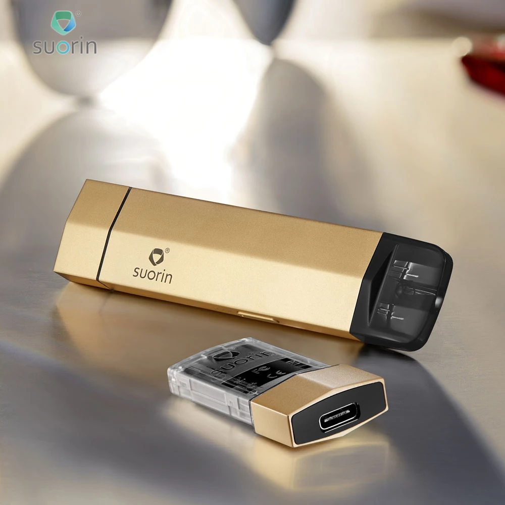 Suorin Edge Pod Комплект с 4 шт 1,5 мл Pod картридж Vape бак 400 мАч батарея электронная сигарета Pod система Комплект