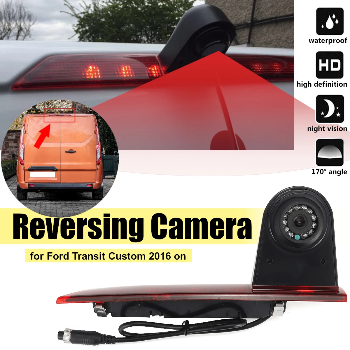 ford transit custom abs light on