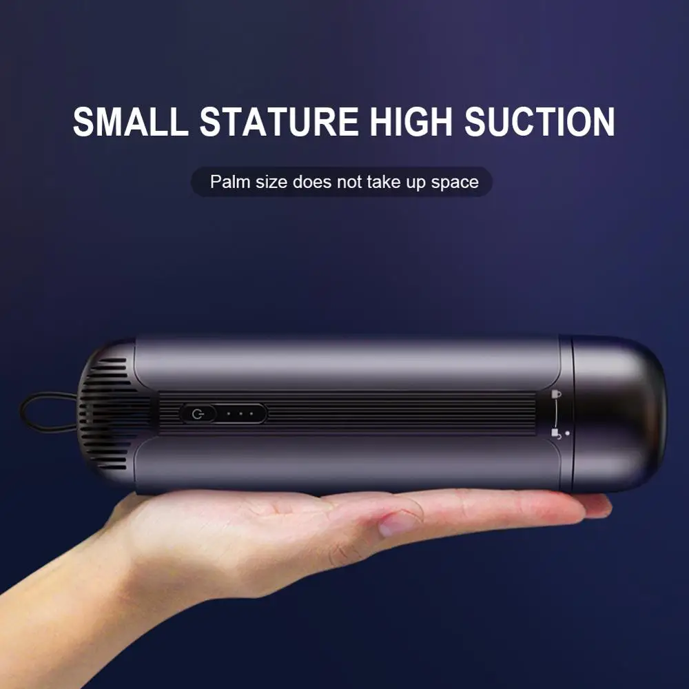 

Portable Car Vacuum Cleaner Wireless Handheld Auto Vaccum 5200Pa with High Power for Office Home Desktop Car Mini Vacuum Cleaner