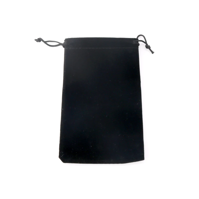 Black 10 шт 10*16 см бархатная сумка с мешочком для украшений рождественские свадебные подарочные сумки и мешочки с бархатными сумками - Цвет: Black