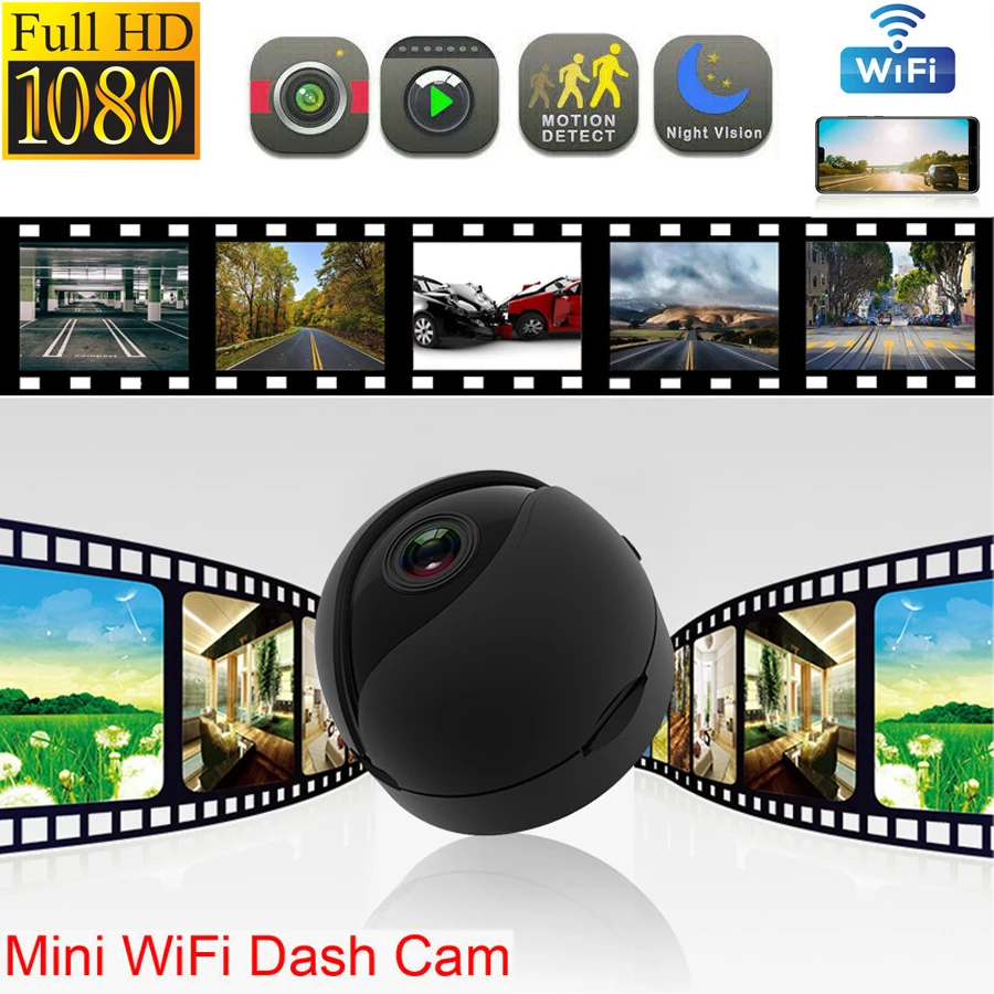Камера Dash 4K wifi Cam 1080p 170 широкоугольный видеорегистратор