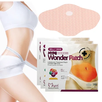 

15PCS Slimming Mymi Wonder Patch Quick Detox Patch Belly Abdomen Slimming Fat Burning Navel Stick Weight Loss Slime Tool