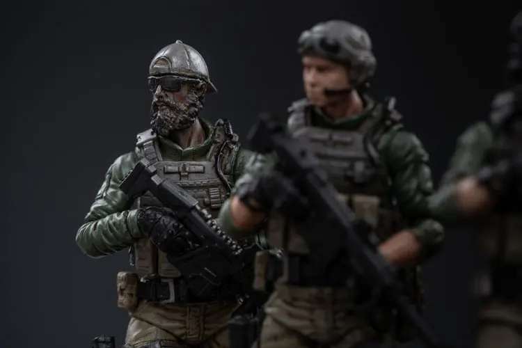 JoyToy 1/18 Expeditionary Army ПВХ 5 фигурки 10 см сейчас