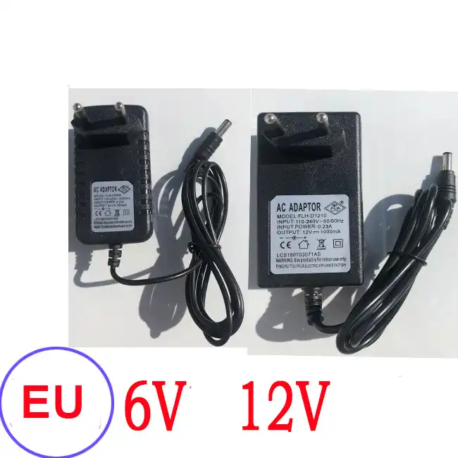 子供車acアダプタユニバーサル6v12v Eu充電器700ma 1000maバッテリー充電器ラウンド穴ライトオートバイ三輪車 Parts Accessories Aliexpress