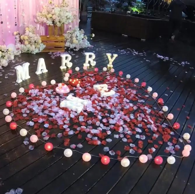500PCS/Lot Petale De Rose Naturel 47 Colour Trade Rozenblaadjes Bruiloft Fake Rose Petals