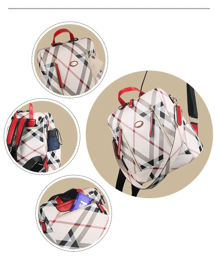 FERAL CAT Autumn Korean Bags For Sale Online Black Leather Travel Backpack Ladies Fashion Backpacks Hot16