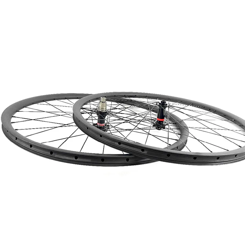 29er 28 мм hookless бескамерная клинчерная покрышка горный велосипед супер легкий горный или Кроссовый велосипед BOOST carbon wheelset передние 15*110 мм задние колеса 12*148 мм