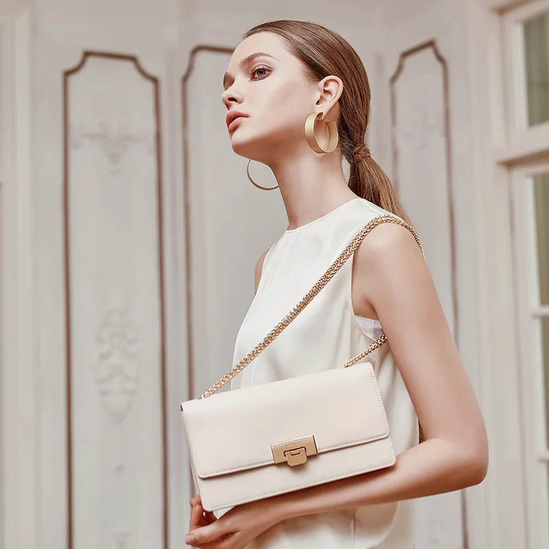 Handbag Women Shoulder All-Matching Chain Bag Purse Casual Versatile women handbags leather handbag