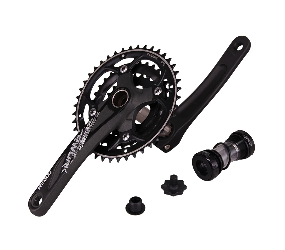 RACEWORK mtb Запчасти для велосипеда шатун mtb шатун для горного велосипеда шатун mtb carbono углеродистая сталь 170 42 т цепь колеса содержит ось