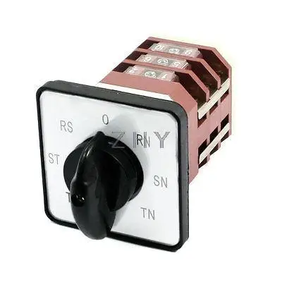 

LW12-16/YH5.3 7 Position Universal Changeover Control Rotary Cam Switch