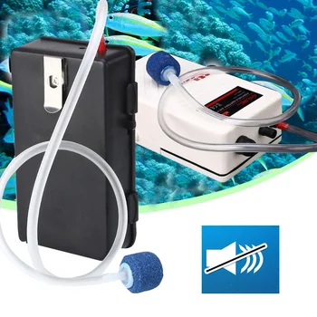 

Mute Air Pump Aerator Aquarium Oxygenated Bait Battery Tool Fish Tank Oxygen for Portable Aquarium Tank Accessories Power Saving