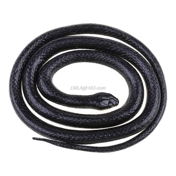

Novelty Rubber Fake Realistic Snake Lifelike Real Scary Toy April Fool Halloween Prank Party Joke Props