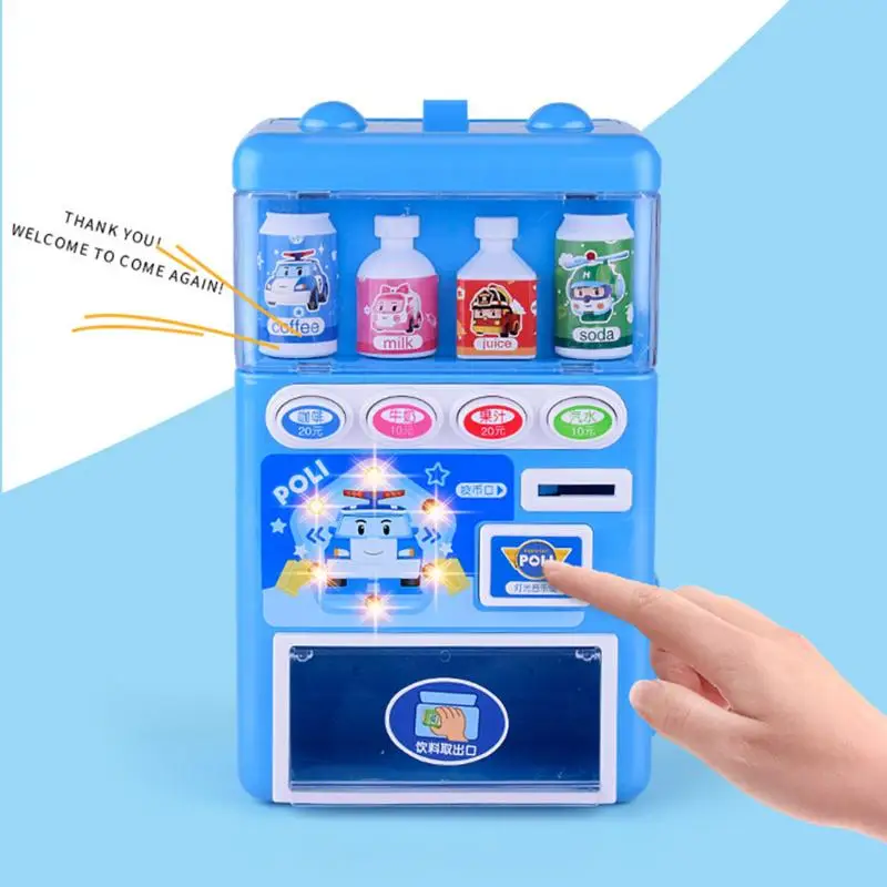 Горячие продажи, продукты, игрушки, нежная текстура, торговый автомат, имитатор, светильник, музыкальный торговый набор, детский домик, игра, игрушки
