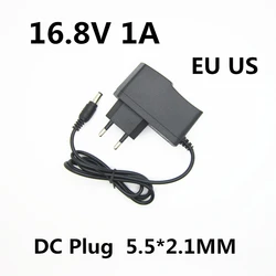 Cargador de batería de litio para taladro eléctrico, adaptador de fuente de alimentación de 16,8 V, 1A, 1000MA, 18650, 16,8 V, 16. 8v1a, destornillador eléctrico