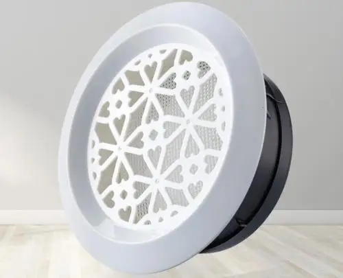 Регулируемый потолочный вытяжной клапан круглый диффузор вентиляционная