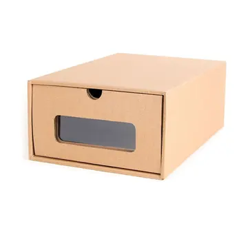 

Shoe Storage Boxes Containers Bins Organizer Dustproof Clear Shoe Storage Boxes Save Space Home Clothing Cabinets