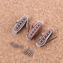 

Accessories Pickup Professional 3Pcs 48/50/52mm 6 Strings Single Coil Pickups Guitar Accessories