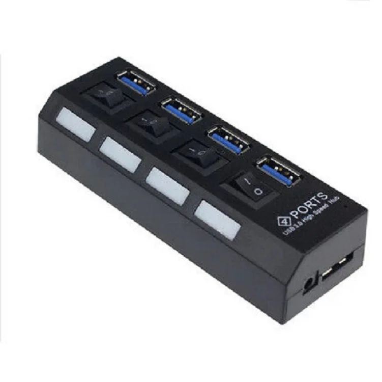 С выключателем с высоким уровнем Скорость usb-кабель Seperater 3,0 концентратор один перетаскивания четыре порта USB расширения концентратор USB 3. 0 ноутбук концентратор