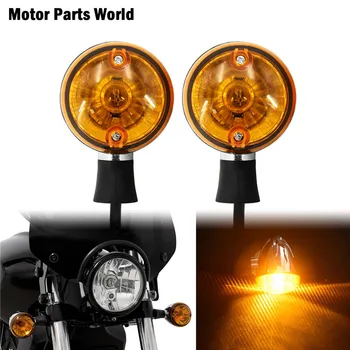 

Motorcycle 2pcs Turn Signal Light Indicator Lamp Halogen Bulb Front Decoration Light For Indian Scout Sixty BOBBER 2014-2019