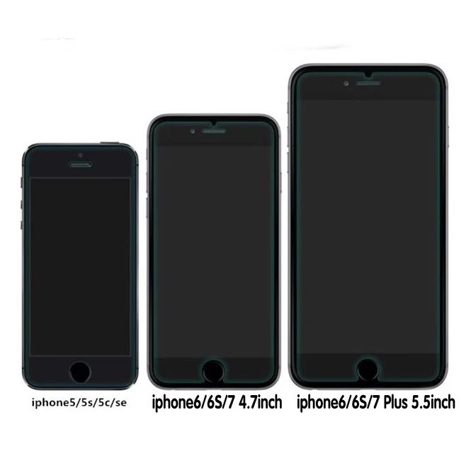 Ультратонкое закаленное стекло для iphone 7 8 Защита экрана для Apple iphone xr x xs max 6 6s plus 5 5S se Защитная стеклянная пленка