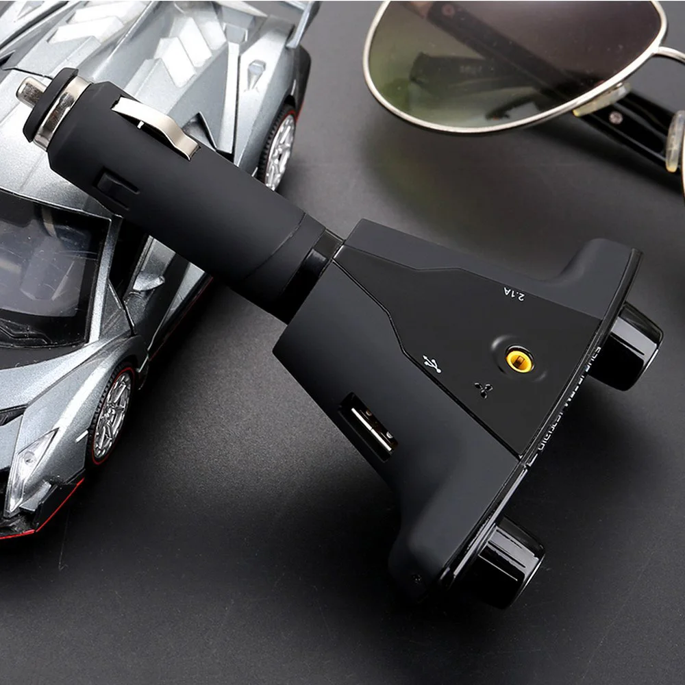 Автомобильный MP3-плеер Bluetooth fm-передатчик громкой связи автомобильный mp3 комплекты Радио Аудио Поддержка TF карта MP3/WMA MP3 Автомагнитола
