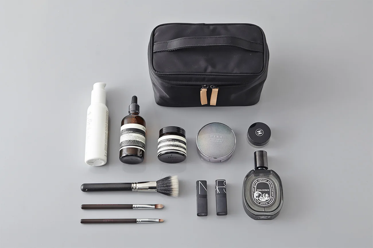 Manufacturers Customizable Korean-style Waterproof Cosmetic Bag Large Capacity Hand Nylon Cosmetic Bag Travel Makeup Storage Bag