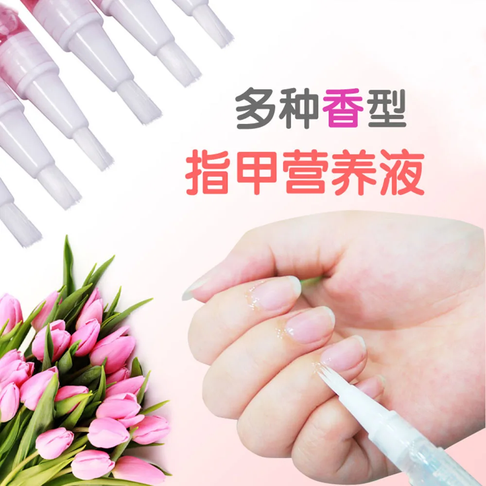 

3ML 1Pcs/set Nutrition Pen Multi-Function Gel Cuticle Prevent Ag Art Tools Makeup Accessories Cherry