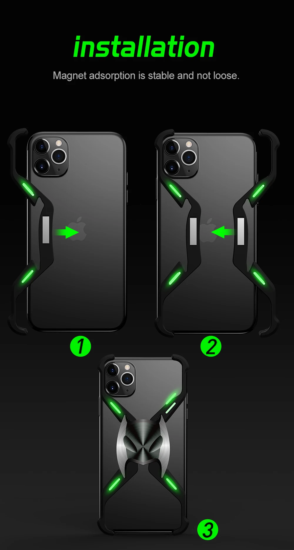 Роскошный чехол для Apple iPhone 11 Pro Max, супер крутая маска Бэтмена, элементы, алюминиевый металлический магнитный чехол для iPhone 11 Pro, максимальный чехол
