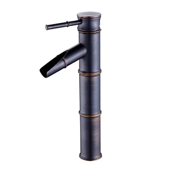 

Retro style Faucet Sink Hot & Cold Black Easy installation Toilet Kitchen
