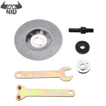 

DANIU 5Pcs Flange Nuts Angle Grinder Grinding Accessories with Diamond Grinding Wheel for Abrasive Tools Replacements