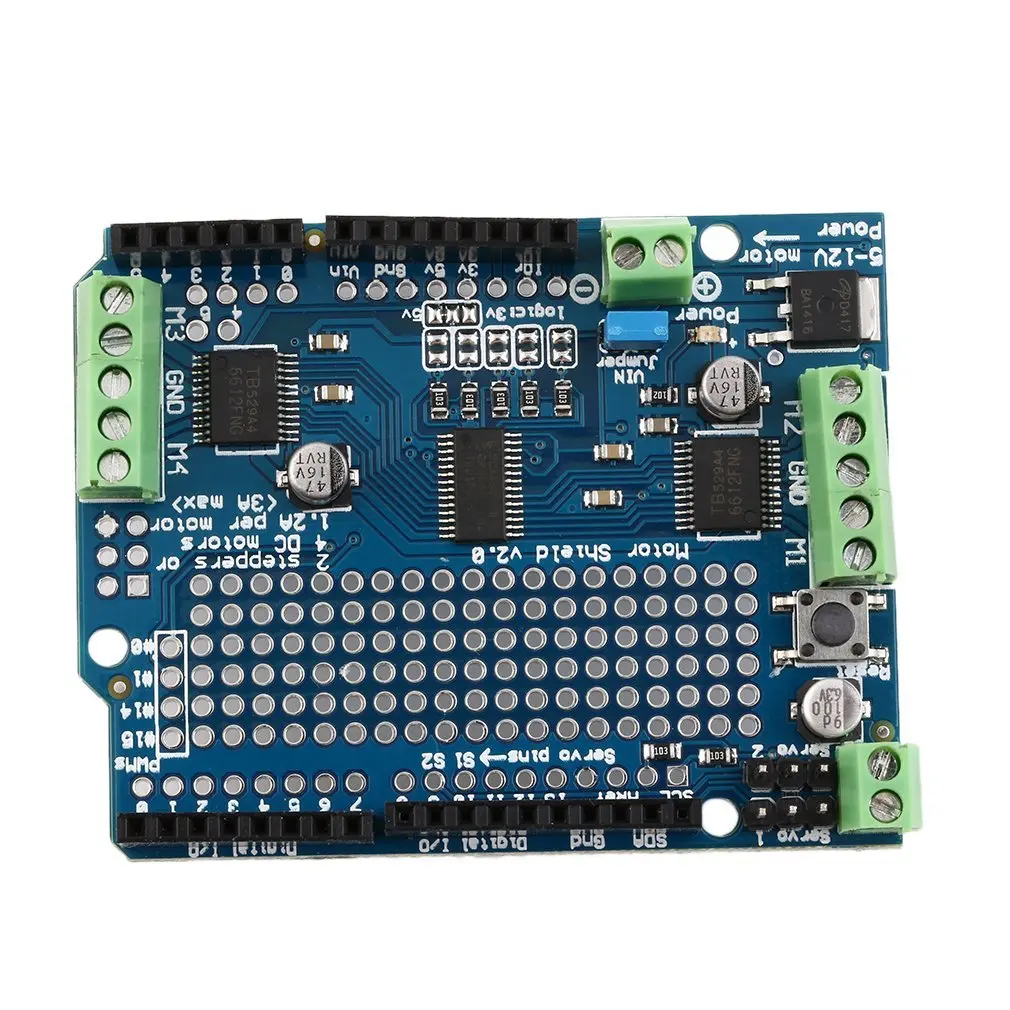

2017 New Professional Motor/Stepper/Servo/Robot Shield For v2 with PWM Driver Shield