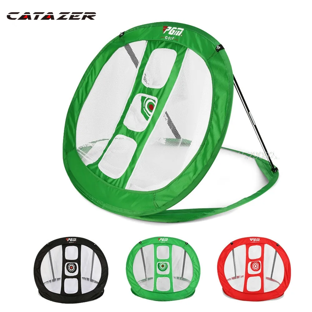 

Folding Golf Chipping Network Indoor Outdoor Golf Pitching Cage Golf Chipping Net Training Aids Golfing Target Catazer