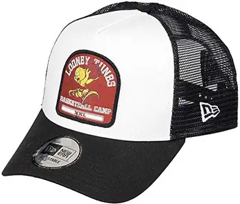 

A NEW ERA ERA ERA Era Porky Pig Frame Adjustable Trucker Cap Looney Tunes