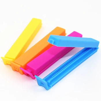 

10 Pieces/Batch Portable New Kitchen Storage Food Snacks Sealed Bag Sealed Bag Sealing Clip Plastic Tool