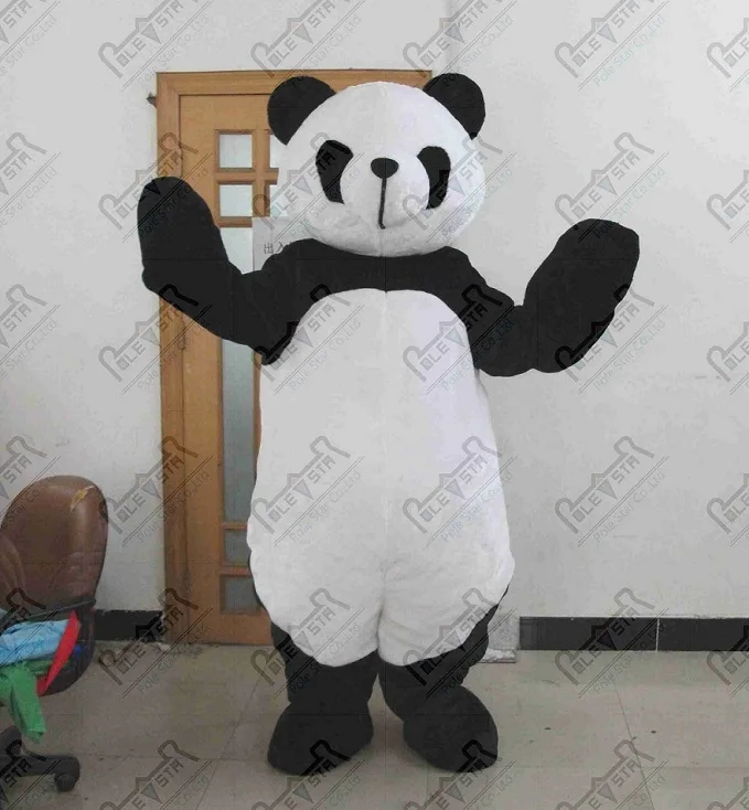 Плюшевая панда талисман костюм качество реальные фотографии костюмы панды - Цвет: 2373