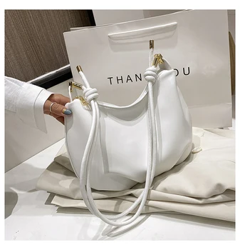 

2020 summer solid color PU leather ladies shoulder bag ladies fashion small messenger bag travel handbags and handbags