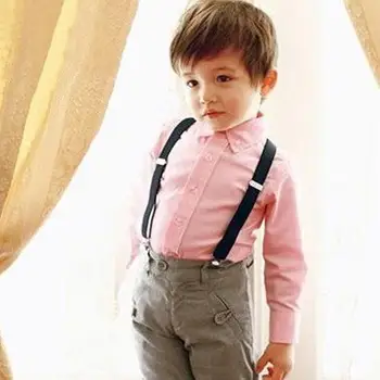 

Kids Elastic Suspenders Bow Tie set Matching Suit Unisex Boy Girl Bowtie Wedding Costume Adjustable Y-Back Brace Belt