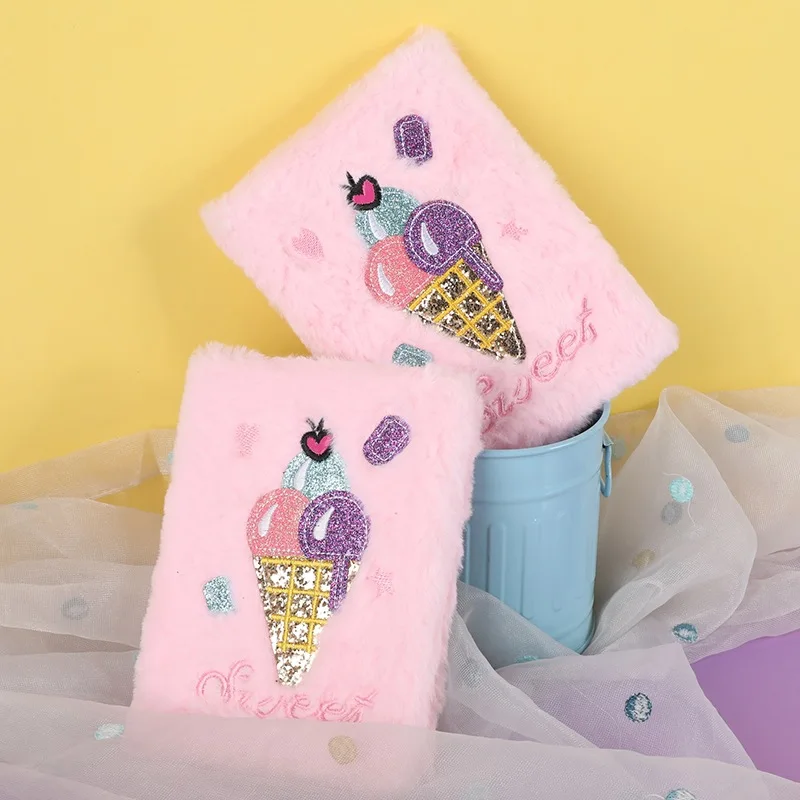 Дневник Kawaii B6 плюшевый блокнот и журнал милый дневник назад в школу линия