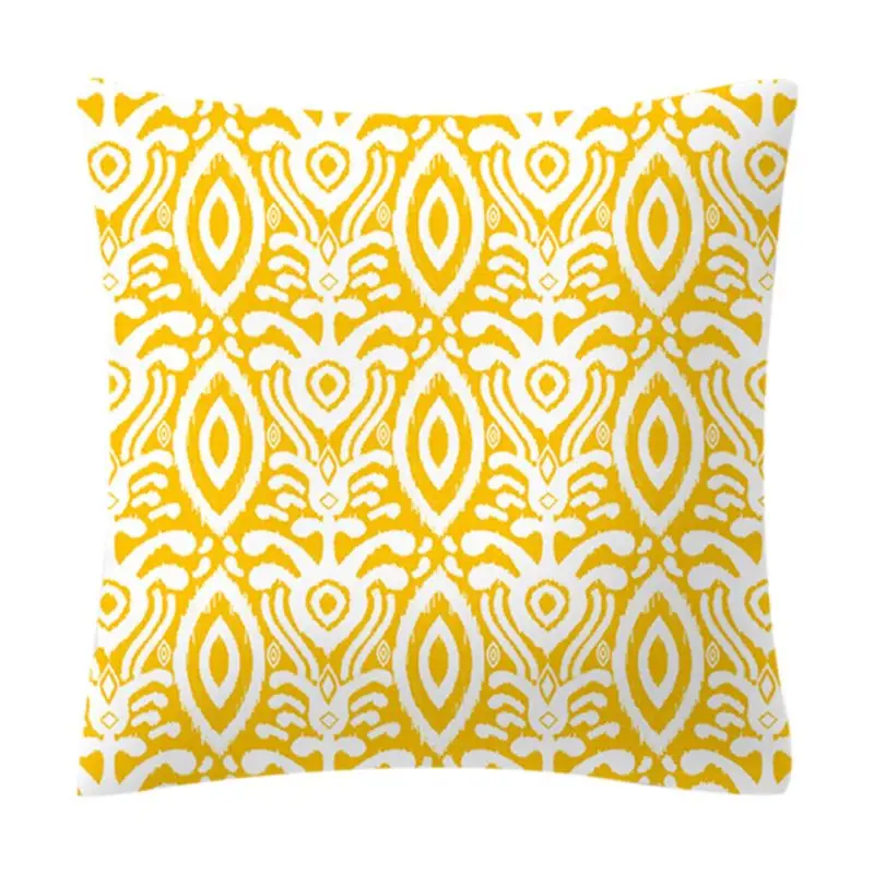 Coussin décoratif jaune Clearance