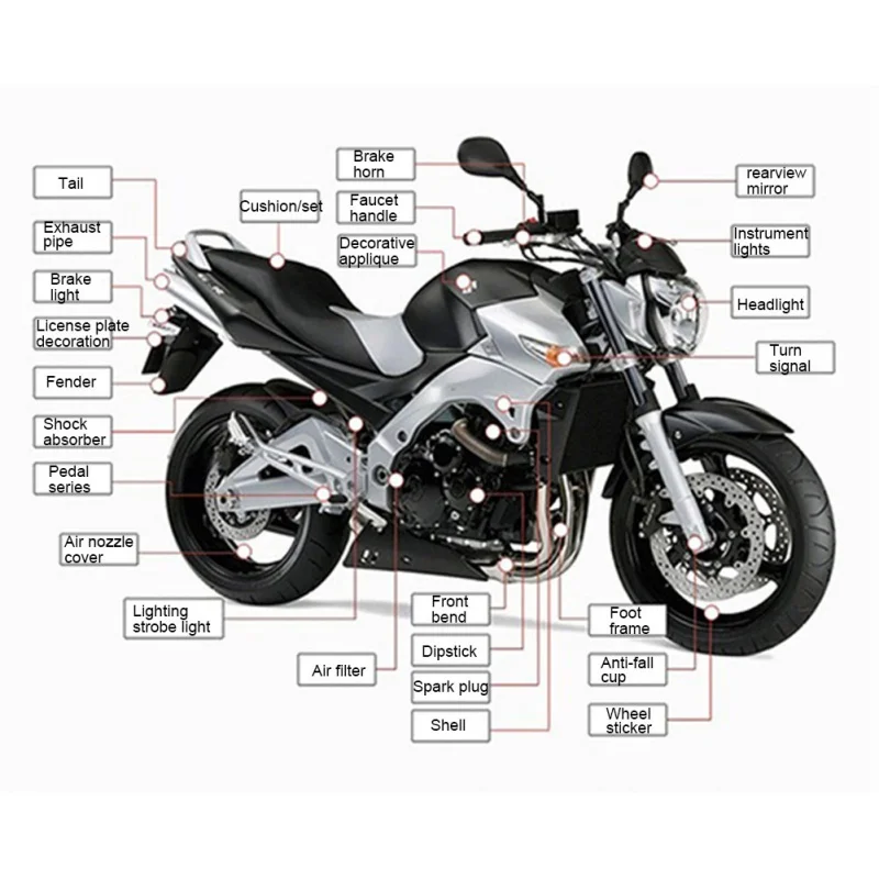 Универсальный мото rcycle рычаги тормозного сцепления замки сигнализация с ЧПУ Ручка безопасности замки аксессуары para moto