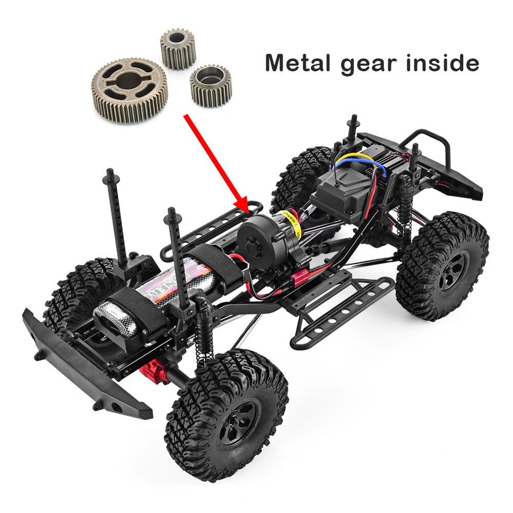 RGT Rc Crawler 1:10 масштаб 4wd RC Rock Cruiser EX86100 313 мм Колесная база гусеничный внедорожник
