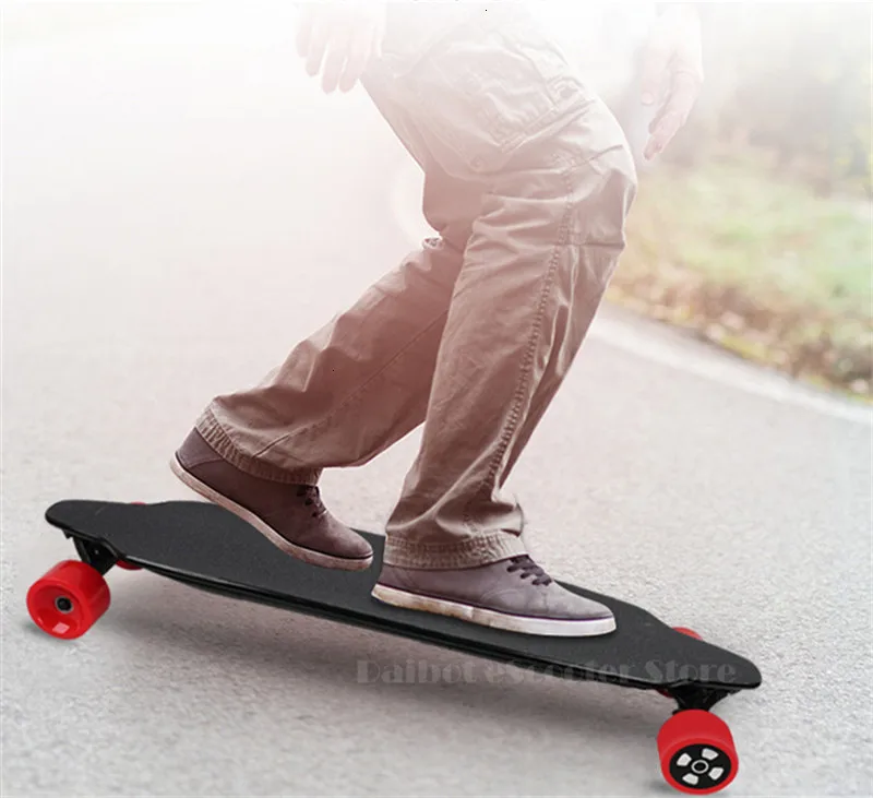 Four Wheel Electric Scooter Smart Self Balancing Scooters 600W Hub Motor Electric Longboard Skateboard Without Remote Controller  (3)