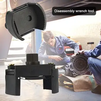 

60mm-80mm Universal Cast Steel Adjustable 2 Jaw Oil Filter Wrench Fuel Remover Removal Tool Two-claw Cast Steel Filter Wrenches